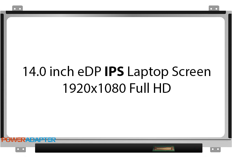 Dezelfde Koloniaal Grens 14.0 inch IPS eDP Slim 30-PIN Laptop Scherm Full HD Mat