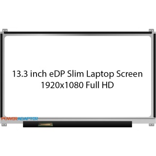 13.3 inch eDP Slim 30-PIN Laptop Scherm 1920x1080 Full HD Top-Down Hings Linksonder