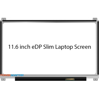11.6 inch eDP Slim 30-PIN Laptop Scherm 1366x768 Top-Down Hings Outside