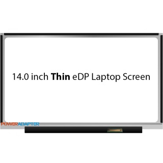 14.0 inch Thin eDP 30-PIN Laptop Scherm 1366x768 No Brackets