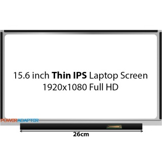 15.6 inch Thin eDP IPS 30-PIN Laptop Scherm 1920x1080 Full HD No Brackets 26cm