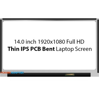 14.0 inch Thin IPS 30-PIN Laptop Scherm 1920x1080 Full HD PCB Bent No Brackets